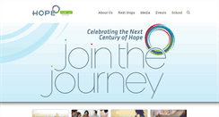 Desktop Screenshot of hopeseattle.org