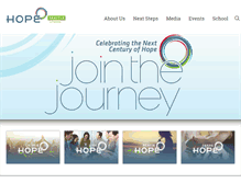 Tablet Screenshot of hopeseattle.org